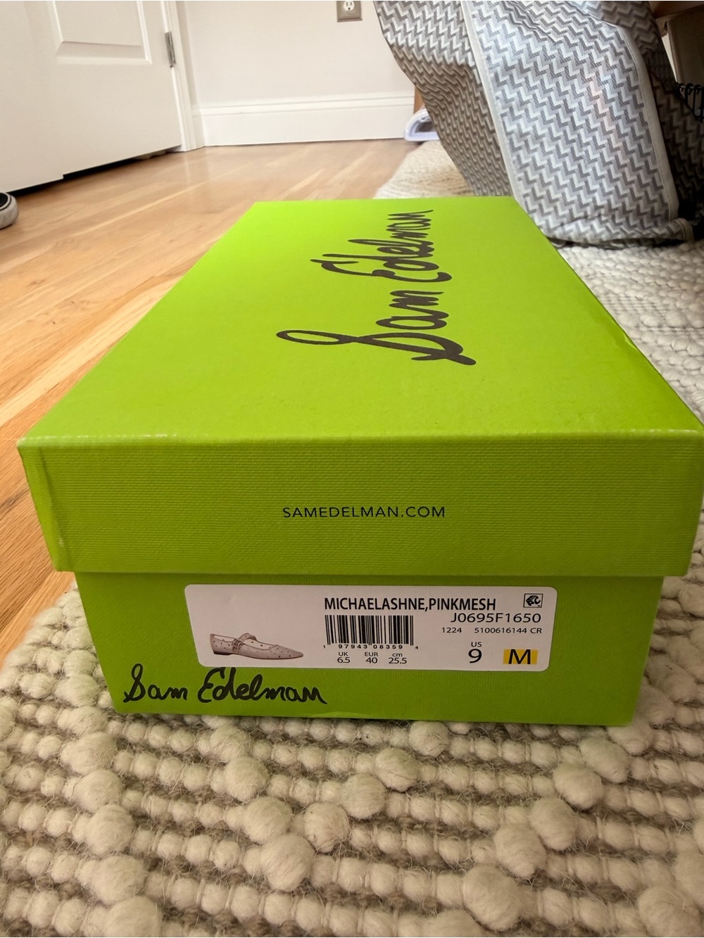 Sam Edelman Michaela Studded Mary Jane Flats - Picture 5 of 7